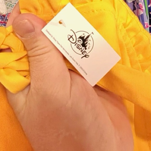 Disney Princess Yellow Floral Baking Apron - Picture 4 of 6